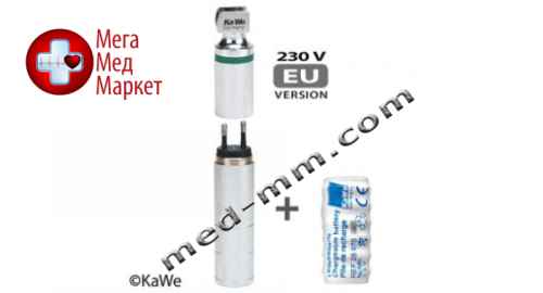 Купить Отоскоп KaWe ЕВРОЛАЙТ F.O.30 | 3,5В с аккумулятором цена, характеристики, отзывы